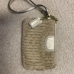 Coach wristlet
